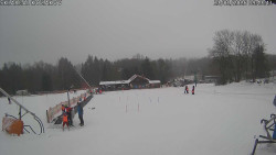 Spodní část sjezdovky