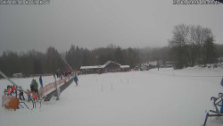 Spodní část sjezdovky