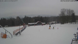 Spodní část sjezdovky