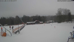 Spodní část sjezdovky