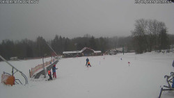 Spodní část sjezdovky