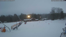 Spodní část sjezdovky