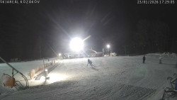 Spodní část sjezdovky