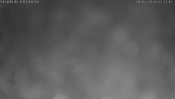 Spodní část sjezdovky