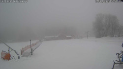 Spodní část sjezdovky