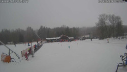 Spodní část sjezdovky