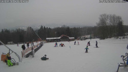 Spodní část sjezdovky