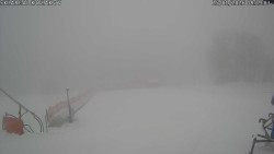 Spodní část sjezdovky