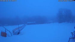 Spodní část sjezdovky