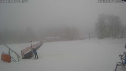 Spodní část sjezdovky