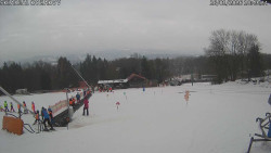 Spodní část sjezdovky