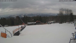 Spodní část sjezdovky