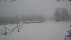 Spodní část sjezdovky