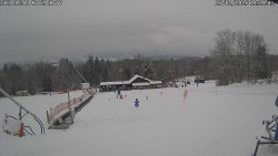 Spodní část sjezdovky