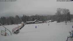 Spodní část sjezdovky