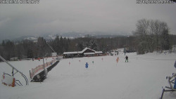 Spodní část sjezdovky