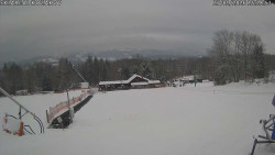 Spodní část sjezdovky