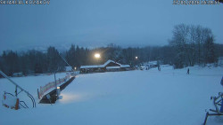 Spodní část sjezdovky