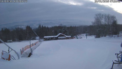 Spodní část sjezdovky