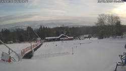 Spodní část sjezdovky