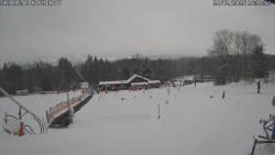 Spodní část sjezdovky