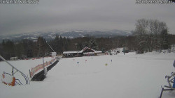 Spodní část sjezdovky