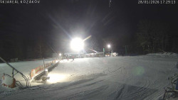 Spodní část sjezdovky