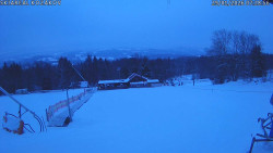 Spodní část sjezdovky