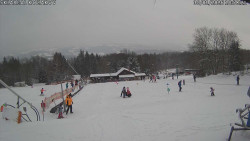 Spodní část sjezdovky