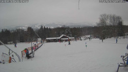 Spodní část sjezdovky