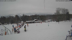 Spodní část sjezdovky