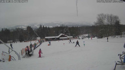 Spodní část sjezdovky