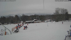 Spodní část sjezdovky