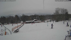 Spodní část sjezdovky