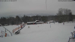 Spodní část sjezdovky