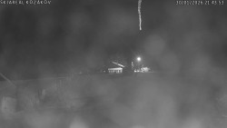 Spodní část sjezdovky