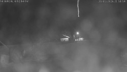 Spodní část sjezdovky