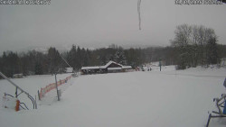 Spodní část sjezdovky