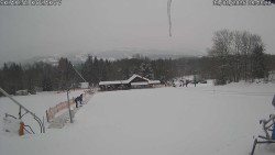 Spodní část sjezdovky