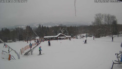 Spodní část sjezdovky