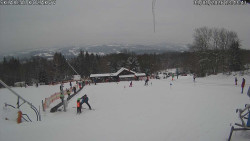 Spodní část sjezdovky