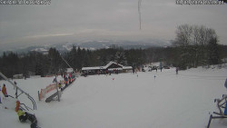 Spodní část sjezdovky