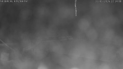 Spodní část sjezdovky