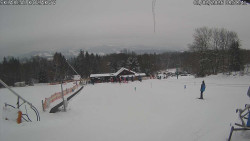 Spodní část sjezdovky