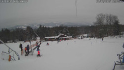 Spodní část sjezdovky