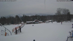 Spodní část sjezdovky