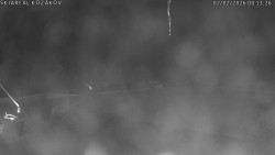 Spodní část sjezdovky