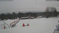 Spodní část sjezdovky