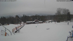 Spodní část sjezdovky