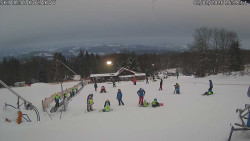 Spodní část sjezdovky